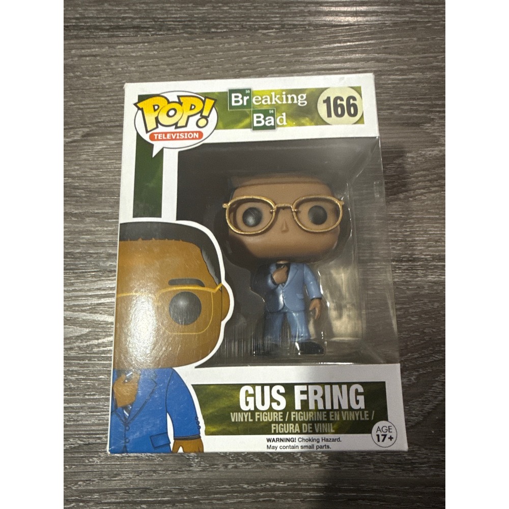 Funko Pop Television Breaking Bad Gus Fring 166 Vinyl Figure Blue Suit 2014
